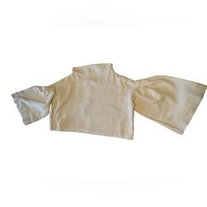 Free People We The Free Bell Sleeve Cropped Sweater